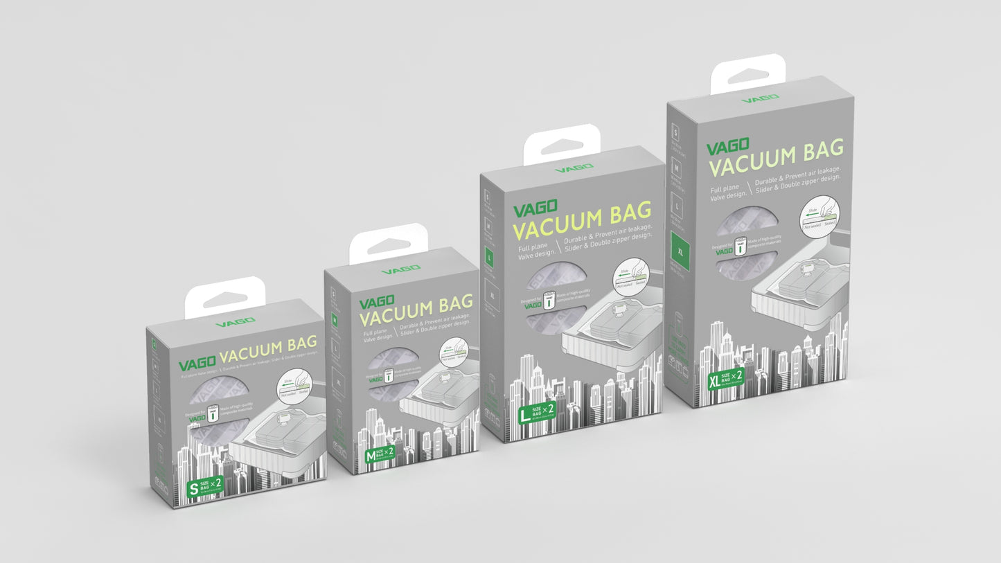 VAGO Z Vacuum Bag Bundle Set