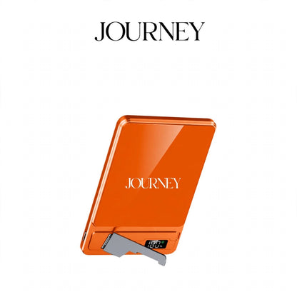 Journey Magsafe PowerBank with digital display and stand for mobile phone